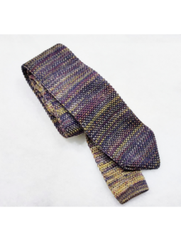 Cravatta in tricot Multicolore - 1